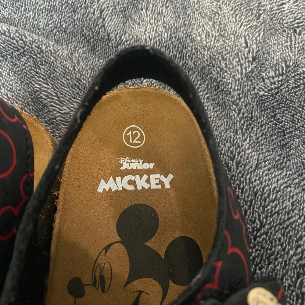 Mickey Mouse Kids Sandals - Black and Red‎
